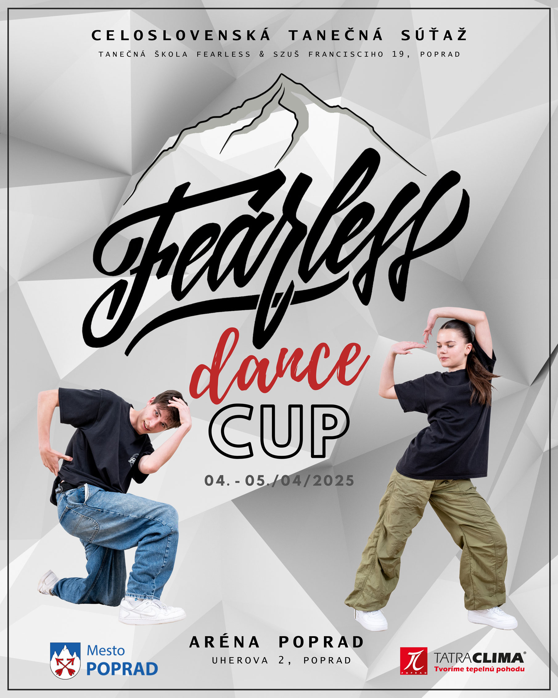 Fearless dance cup 2025 Fearless dance cup 2025 - Celoslovenská tanečná súťaž